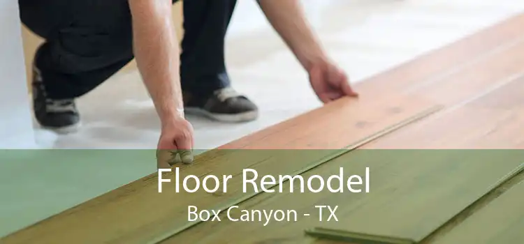 Floor Remodel Box Canyon - TX