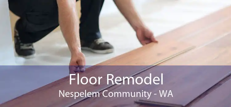 Floor Remodel Nespelem Community - WA