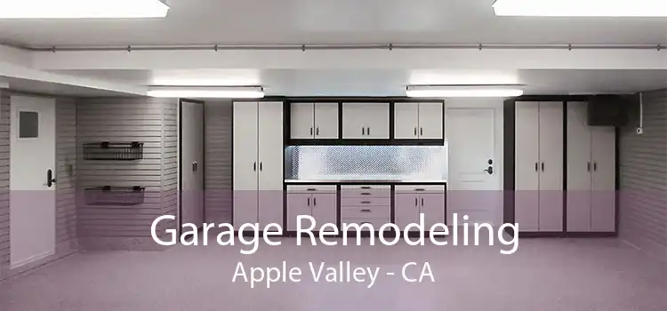 Garage Remodeling Apple Valley - CA