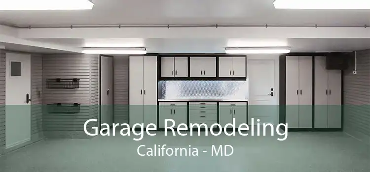 Garage Remodeling California - MD