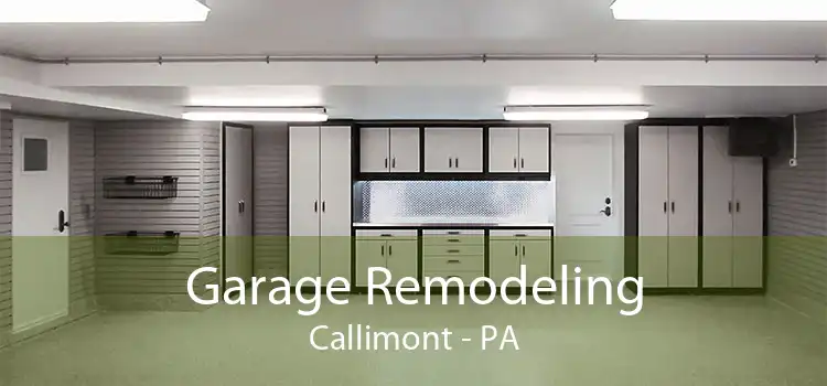 Garage Remodeling Callimont - PA