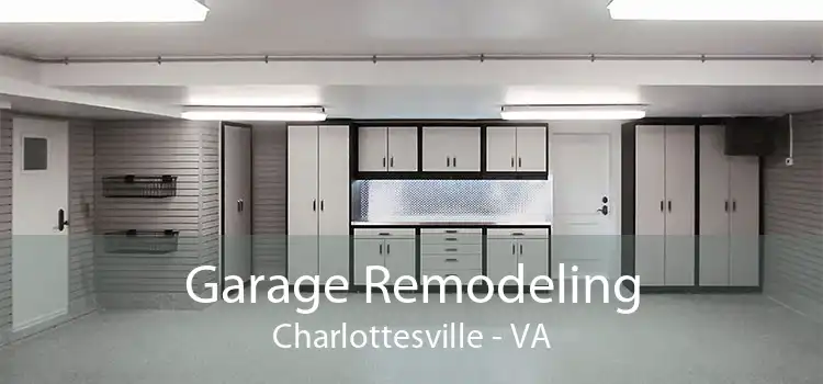 Garage Remodeling Charlottesville - VA