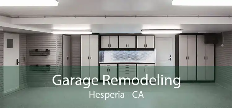 Garage Remodeling Hesperia - CA