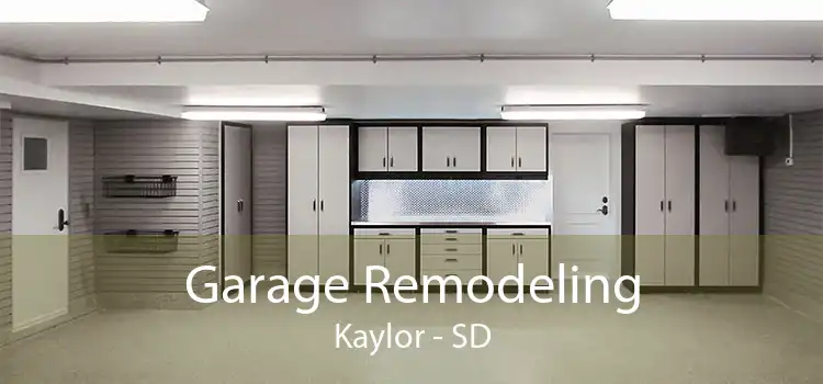 Garage Remodeling Kaylor - SD