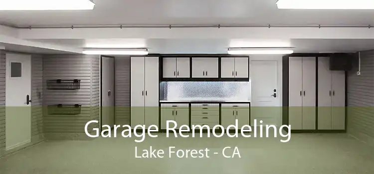Garage Remodeling Lake Forest - CA