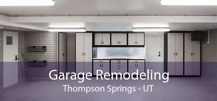 Garage Remodeling Thompson Springs - UT