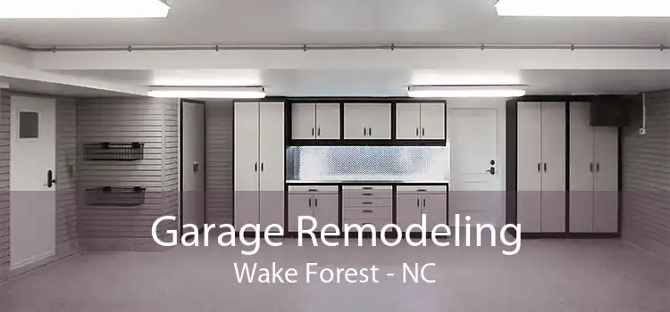 Garage Remodeling Wake Forest - NC