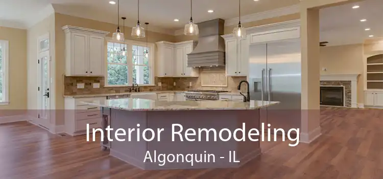 Interior Remodeling Algonquin - IL