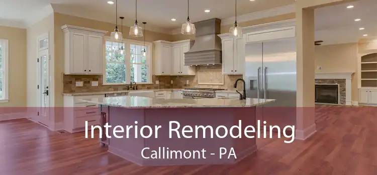 Interior Remodeling Callimont - PA