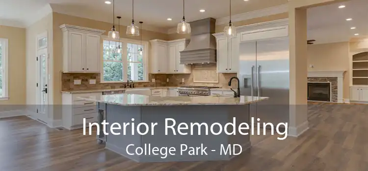 Interior Remodeling College Park - MD