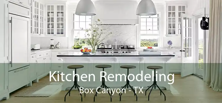 Kitchen Remodeling Box Canyon - TX