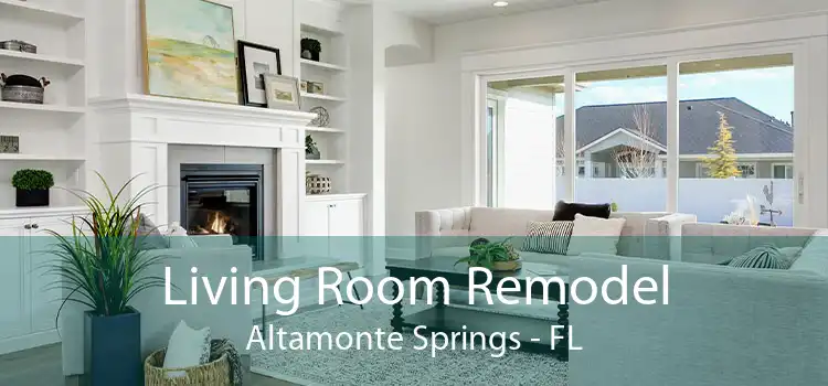 Living Room Remodel Altamonte Springs - FL
