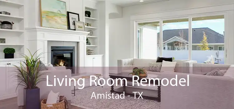 Living Room Remodel Amistad - TX