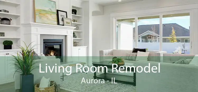 Living Room Remodel Aurora - IL