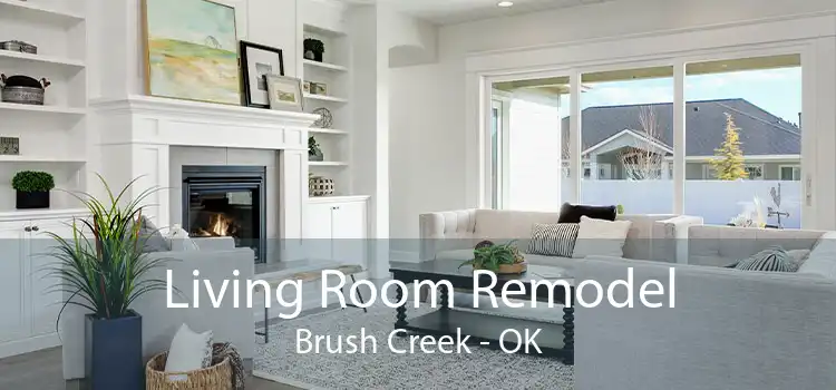 Living Room Remodel Brush Creek - OK