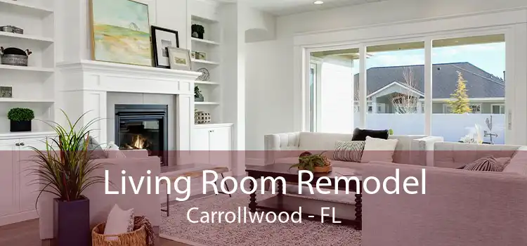 Living Room Remodel Carrollwood - FL