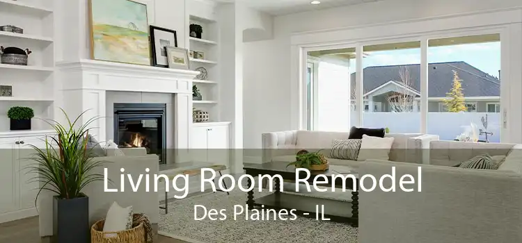 Living Room Remodel Des Plaines - IL