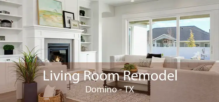 Living Room Remodel Domino - TX