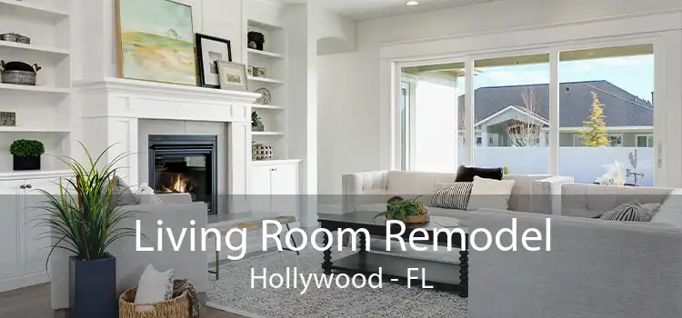 Living Room Remodel Hollywood - FL