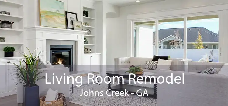 Living Room Remodel Johns Creek - GA