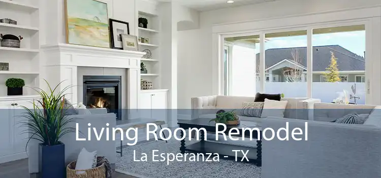 Living Room Remodel La Esperanza - TX