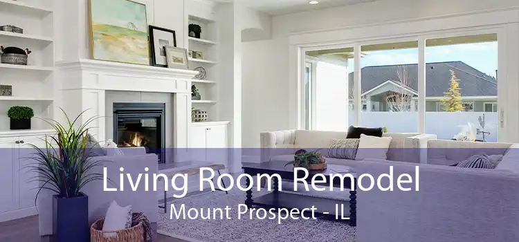 Living Room Remodel Mount Prospect - IL