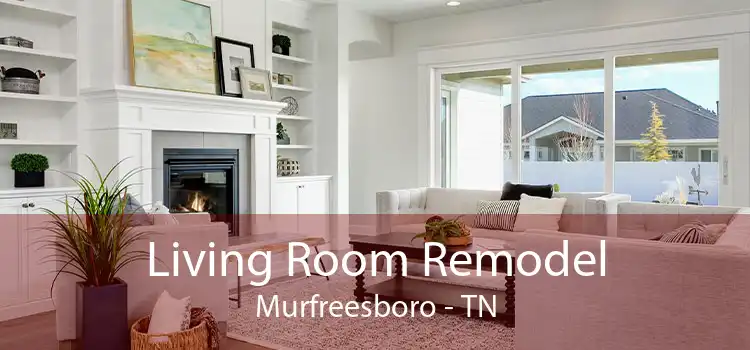 Living Room Remodel Murfreesboro - TN