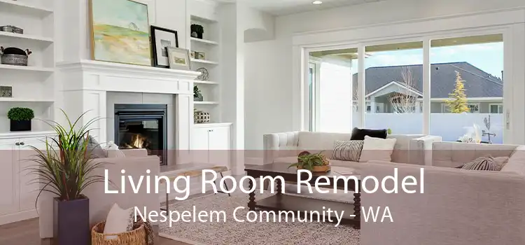 Living Room Remodel Nespelem Community - WA