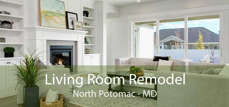 Living Room Remodel North Potomac - MD