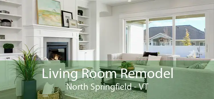 Living Room Remodel North Springfield - VT