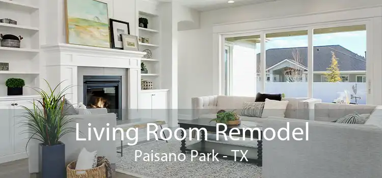 Living Room Remodel Paisano Park - TX
