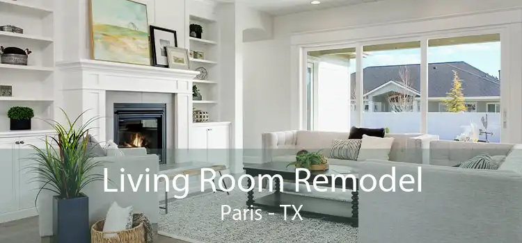 Living Room Remodel Paris - TX