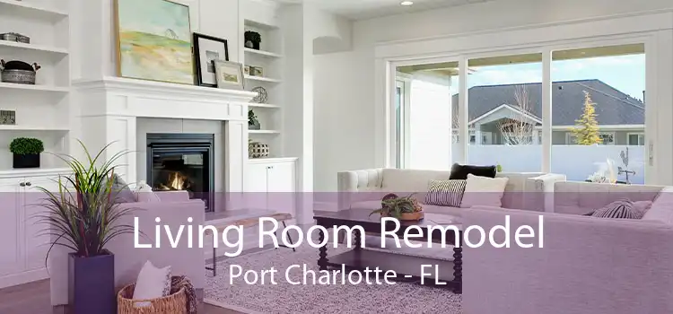 Living Room Remodel Port Charlotte - FL