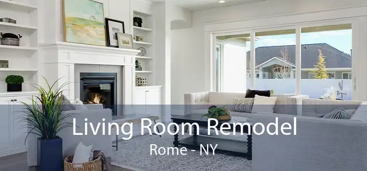 Living Room Remodel Rome - NY
