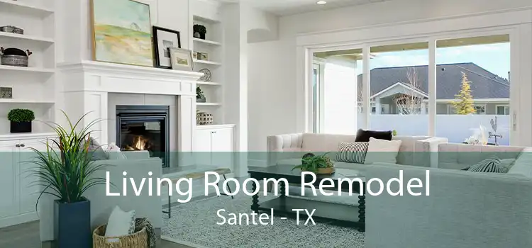 Living Room Remodel Santel - TX