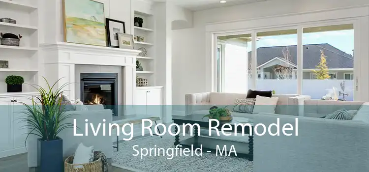 Living Room Remodel Springfield - MA