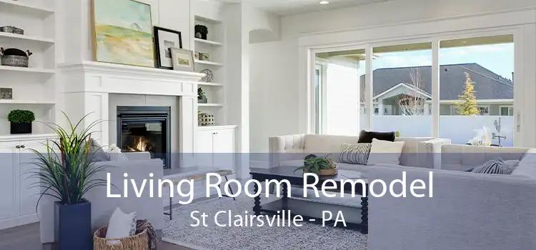 Living Room Remodel St Clairsville - PA