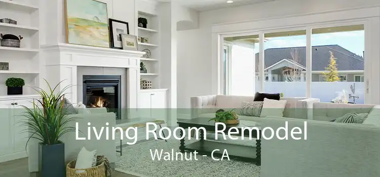 Living Room Remodel Walnut - CA