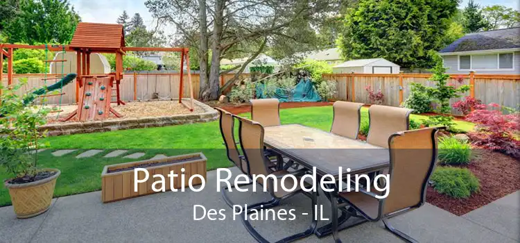 Patio Remodeling Des Plaines - IL