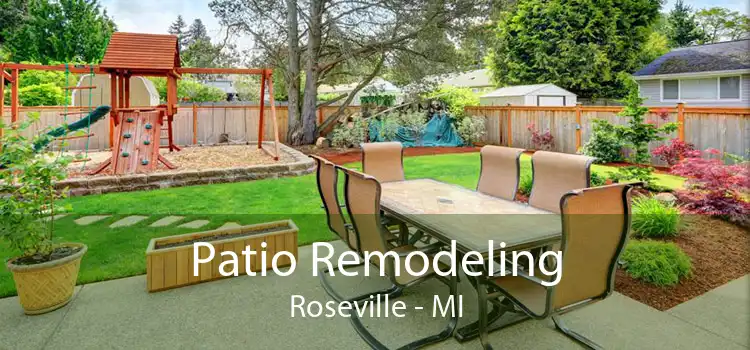 Patio Remodeling Roseville - MI