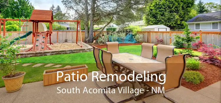 Patio Remodeling South Acomita Village - NM
