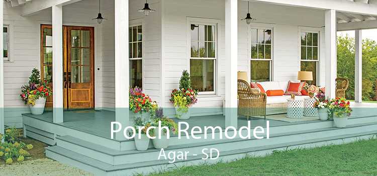 Porch Remodel Agar - SD