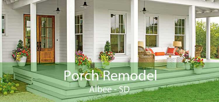 Porch Remodel Albee - SD