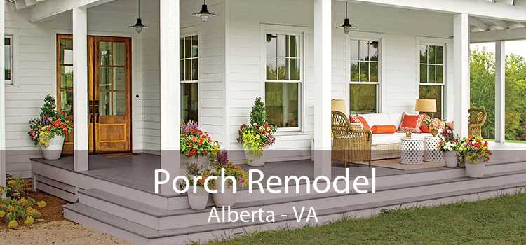 Porch Remodel Alberta - VA