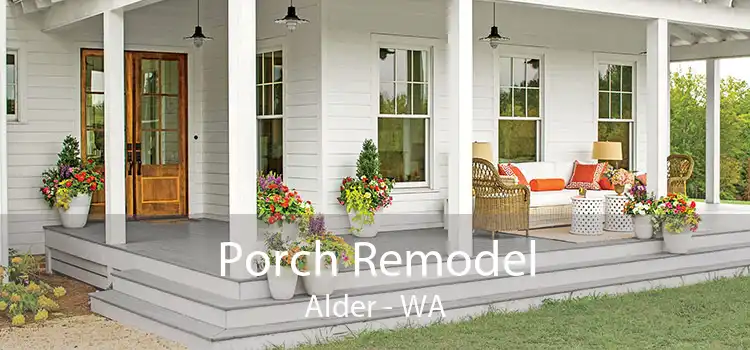 Porch Remodel Alder - WA