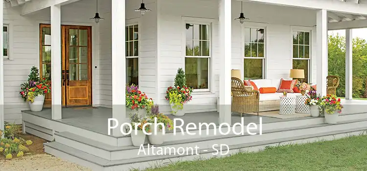 Porch Remodel Altamont - SD