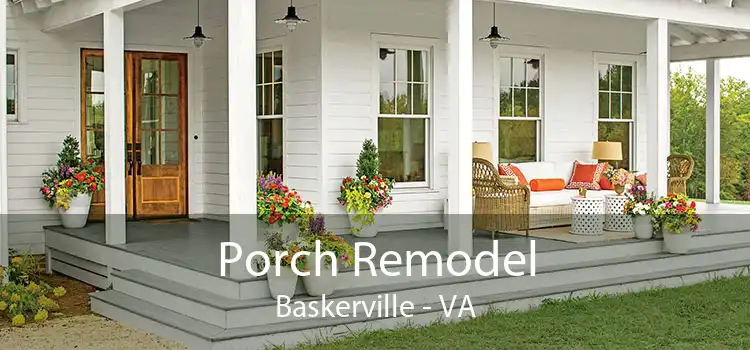 Porch Remodel Baskerville - VA