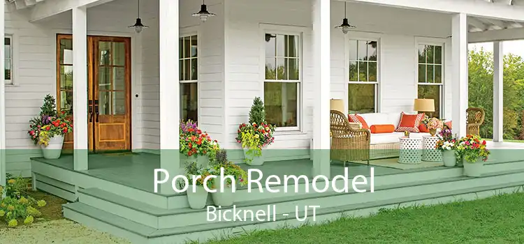 Porch Remodel Bicknell - UT