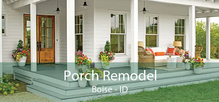 Porch Remodel Boise - ID