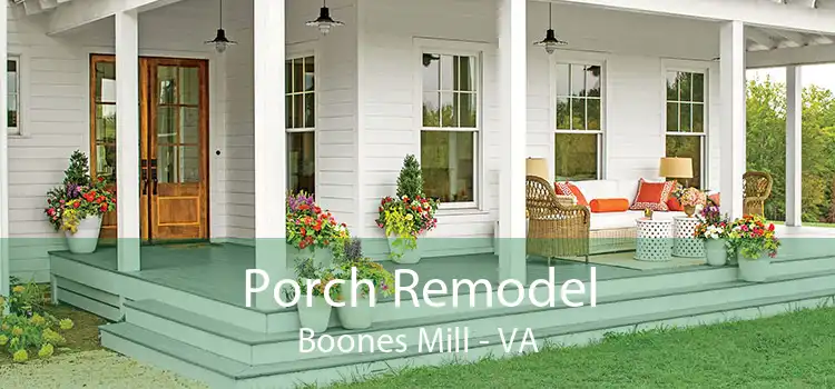Porch Remodel Boones Mill - VA